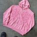 Gothic Spider Web Heart Zip-Up Hoodie Unisex Streetwear Casual Pullover With Embroidered Design_viptrois.com