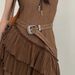 American style carved brown wide spicy girl y2k subculture versatile western denim belt_viptrois.com