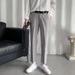 Men's Slim Fit Cropped Business Formal Trousers Tapered Leg High Quality Drape Suitable for Spring And Autumn_viptrois.com