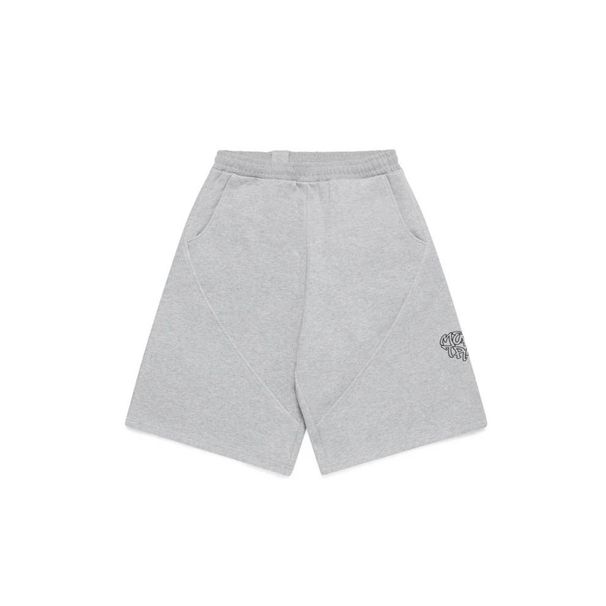 Men's Clothing Trendy Brand Embroidered Casual Shorts Sweatpants Men High Street Hip Hop Loose Sweatshirt Sweatpants_viptrois.com