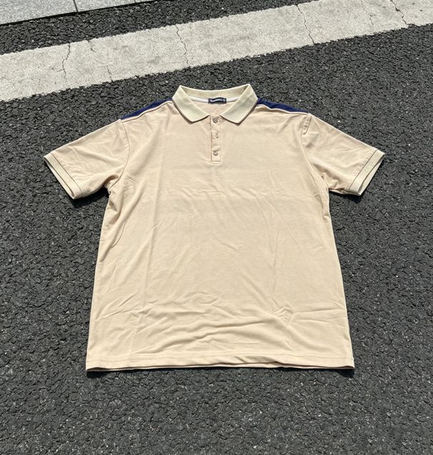 Men's Clothing High Quality Color Matching Lapel Polo Shirt Men's Trendy Brand All Match New Youth Short Sleeved Slim T Shirt_viptrois.com
