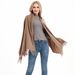 Unisex Scarf women's polyester wool tassel solid color scarf shawl dual use_viptrois.com