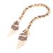 Bag Straps Single-shoulder Replacement Bag Chain, Silk Scarf Woven Decorative Bag Strap, Bag Chain, Long Metal, Simple Hand-held Underarm_viptrois.com