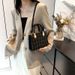 Design Sense Woolen Handbag Diana Bag Women New Fashion Small Shoulder Bag_viptrois.com