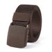 The silk beltcanvas beltbelt tide sportsoutdoor allergy proofiron free metal buckleleisure cloth belt_viptrois.com