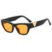 New Small Frame Fashion Cat Eye Sunglasses Cyberpunk Hip Hop Sunglasses Personality Ultraviolet_viptrois.com