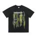 Summer Chinese Style Bra American Washed Vintage Direct Print Loose Fit Special Price Couple T-Shirt_viptrois.com