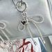 Fashionable Rhinestone Bow Pendant Keychain Bag Mobile Phone Case Pendant_viptrois.com