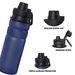 Outdoor Silicone Travel Cycling Foldable Eco-friendly Material Drop-resistant Lightweight Sports Water Bottle_viptrois.com
