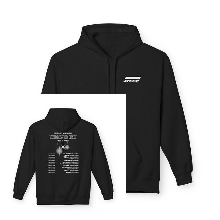 2025 New Sweatshirt With Light-Up Front And Back Print, Concert Merchandise, Same Style, Hooded Pullover, Loose Fit,_viptrois.com