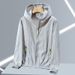Lightweight UPF 50+ Sun Protection Hoodie For Men & Women - Breathable Outdoor Sun Shirt With Hood For Fishing, Running & Summer Activities_viptrois.com
