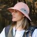 Women's Summer Bucket Hat - Quick-Dry, UPF50+ Sun Protection & Watercolor Camo Design For Outdoor Activities_viptrois.com