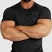 Sports Compression T-Shirt For Men Quick Drying Fitness Short Sleeve Running Training Suit New_viptrois.com