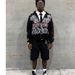 Streetwear Zip-Up Hoodie – Oversized Hip-Hop Pullover With 3D Print (Unisex, Black, S-5XL, High-Fashion Fit)_viptrois.com
