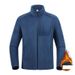 Men's Retro Fleece Jacket - Outdoor Thermal Base Layer With Stand Collar & Zip Front (Dark Grey/Black/Denim Blue/Army Green/Forest Green)_viptrois.com