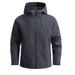 Men's Waterproof Windproof Hooded Jacket - Lightweight Breathable Outdoor Coat For Hiking, Running & Daily Wear_viptrois.com