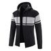 1 Cross-Bordr Autumn Wintr Hoodd Cardigan Flc Lind Thicknd Outrwar Mn's Knittd Swatr Jackt_viptrois.com