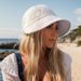 2024 New Womens Sun Hats Women's Outdoor UV-Protection-Foldable Beach Hats,Wide Brim Summer Fisherman's Caps UPF 50+_viptrois.com