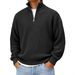 Pulse 2025 European And American Cross-Border Independent Station Autumn Winter Men's Casual Knitted Sweatshirt Zipper_viptrois.com