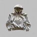 Embroidered Patch Letters Hooded Loose Sweatshirt Sweatpants American Retro Street Trend Men And Women Suit_viptrois.com