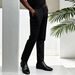 New Men's Slim Fit Business Dress Pants Solid Color Elastic Straight Leg Casual Commuter Trousers_viptrois.com