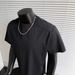 Men's Cool Quick Drying Short Sleeve T-Shirt Summer Style Thin Fit Sun Protection Fitness Sports Shoulder Support_viptrois.com