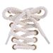 Shoe Accessories rope cotton shoelaces wholesale women's suitable black and white beige rose red men's round shoelace_viptrois.com