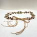 Belt Chain 1pc Ladies Decoration Handmade Braided Personalized Waist Jewelry Metal Butterfly Belt Chain_viptrois.com