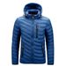 Cotton-padded Men's Hooded Hat Can Be Removed Cotton-padded Autumn And Winter Coat Men's_viptrois.com
