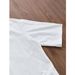 Camiseta Blanca Hombre Manfinity ZONE917 Estampado Guante Boxeo, Casual, Gran Tamaño, Corte Holgado, Hombros Caídos,_viptrois.com