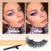 Stock eyeliner pencil false eyelash set 3D Mink hair volumizing European and American eye makeup_viptrois.com