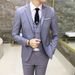 Men's Clothing Casual Suits For Men, Three Piece Suits, Handsome Style, Slim Fitting Suits For Grooms, Wedding Dresses_viptrois.com