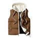 Cotton Winter Casual Thick Warm Loose Trendy Brand Handsome Camisole Vest Cotton Jacket Men's Clothing_viptrois.com