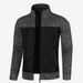 Men's Clothing Sweater Autumn And Winter Knitted Sweater Zipper Cardigan Jacket_viptrois.com