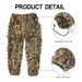 Men's Clothing Rue Advent 3D Leaf Camouflage Suit - Tactical Ghillie Hunting Outfit For Adults, Bird Watching & Outdoor Activities_viptrois.com