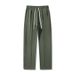 Men’s Relaxed Fit Casual Trousers – Minimalist Drape, Versatile & Comfortable (Black/Gray/Army Green, M-XXXL)_viptrois.com