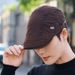 Sun Hat For Men, Artist Hat, Baseball Casual Forward Cap, Embroidered Beret_viptrois.com