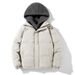 Fake Two-piece Cotton Clothes Men's Loose And Thickened Warm Fleece Jacket_viptrois.com