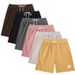 Men's Clothing Corduroy Shorts For Summer Shorts Thin Solid Color Loose Shorts For Men_viptrois.com