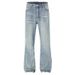 2025 Spring Autumn Vintage American Cleanfit Washed Light Blue Jeans For Men And Women, High Street Loose Straight-Leg_viptrois.com