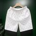 Men's Summer Shorts - Lightweight Breathable Casual Sports Beach Shorts With Elastic Waistband For Home & Outdoor Wear_viptrois.com