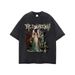 Heavy American Retro Street Loose And Old Men's And Women's Same Short Sleeves_viptrois.com