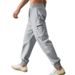 Men's Clothing Men's Workwear Jogger Pants - Heavyweight Straight-Leg Casual Trousers With Tapered Cuffs_viptrois.com