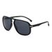 New Fashion Double Beam Aviator Frog Mirror Metal Accessories Trendy Sunglasses Driving Travel_viptrois.com