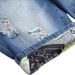 2023 Summer New Distressed Ripped Men's Five-Point Denim Shorts Trendy Slim Straight Mid-Waist Pants_viptrois.com