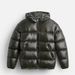 2024 Winter Men's New Black Hooded Jacket Casual Versatile Down Cotton Warm Coat_viptrois.com