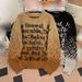 Sweater Autumn And Winter New Round Neck Trendy Brand Trendy Men's Loose High Quality Knitted Sweater Contrast Color_viptrois.com