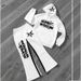 Retro Star Print Hoodie & Jogger Set | 3D Graphic Unisex Streetwear | Vintage American Style Two-Piece Outfit_viptrois.com