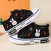 Mother & Kids Spring and autumn 1-3-7 years old children's canvas shoes boys' shoes girls' shoes baby kindergarten lazy cloth shoes casual shoes_viptrois.com