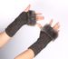 Men's Gloves Butterfly Pattern Plus Wool Gloves New Style Knitted Gloves Half Finger Computer Gloves Wool Mouth Warm_viptrois.com